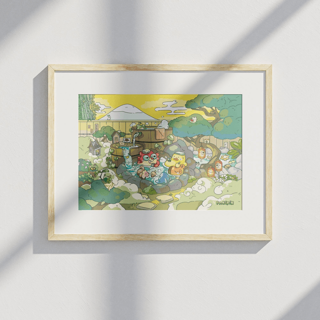 Affiche - Onsen Party