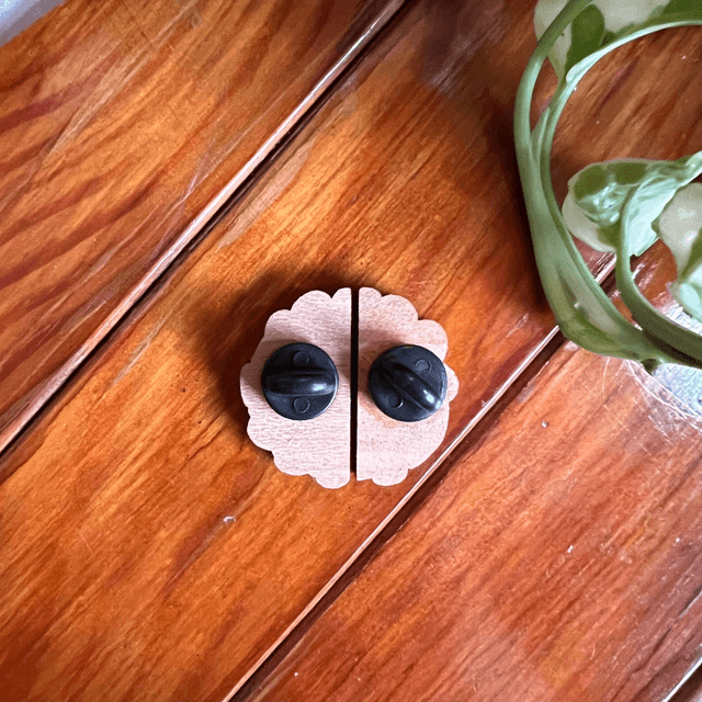 Matching pins - Biscuit Cacao 