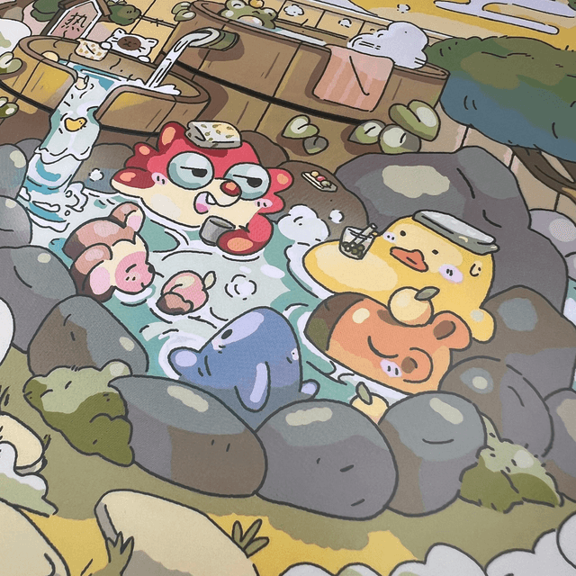 Affiche - Onsen Party