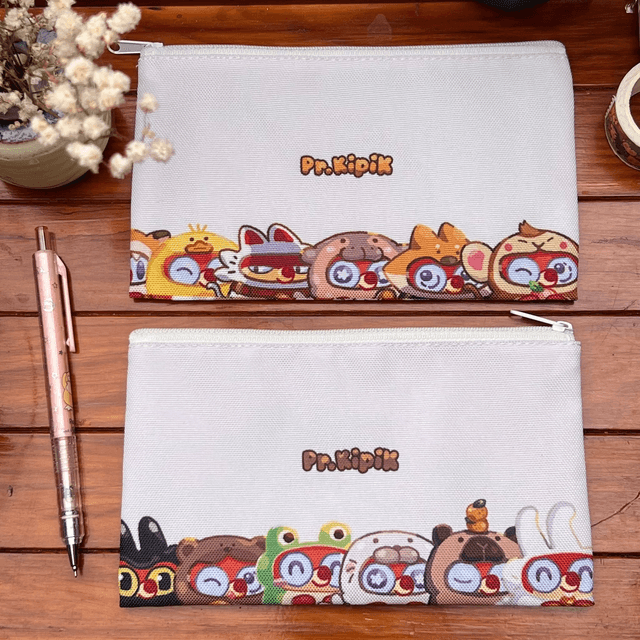 Trousse L + Porte- clés - Pr.Kipik Cosplay d'animaux 