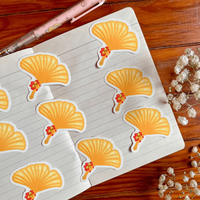 Sticker Réutilisable - Pr.Kipik Ginkgo Solo