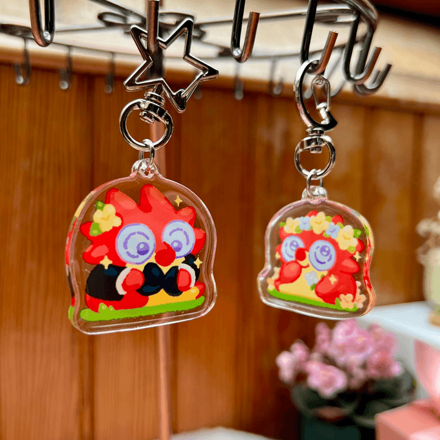 2 Porte-clés Aléatoire - L'amour Kipik Gacha