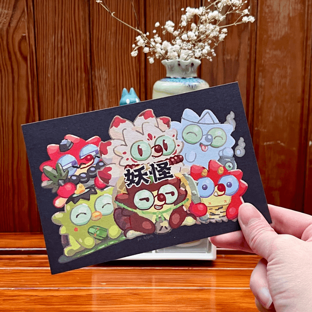 Carte Postale - Yokai 