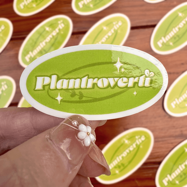 Sticker Réutilisable - Plantroverti(e) 
