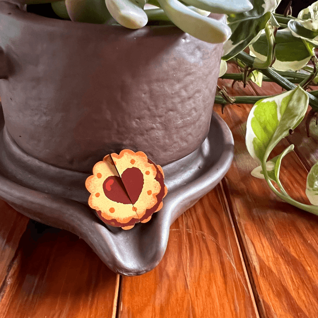 Matching pins - Biscuit Cacao 