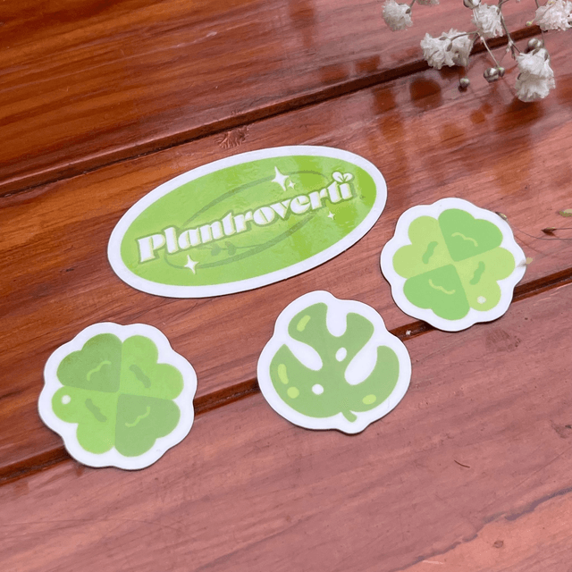 Stickers Réutilisables - Plant addict Pack