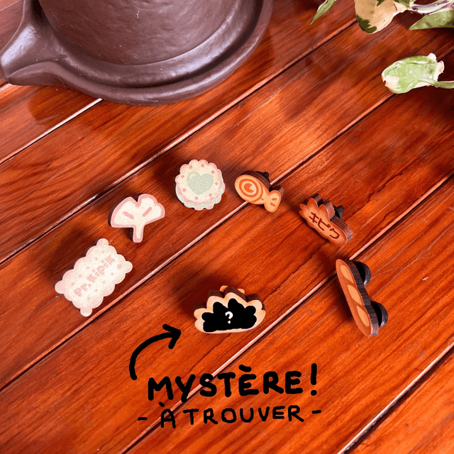 Pins Aléatoire - Le goûter du Pr.Kipik Gacha 
