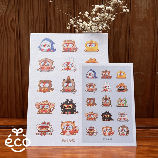 Affiche - Pr.Kipik Cosplay d'animaux 