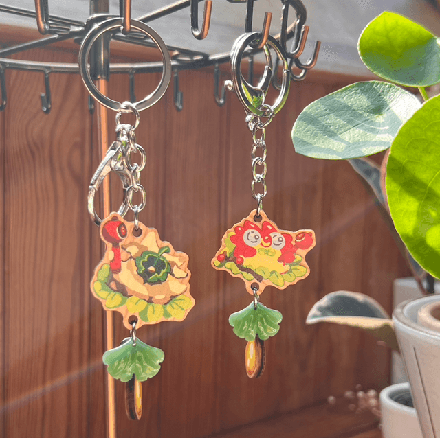 2 Porte-clés - Baby Kipik et Baby Korok