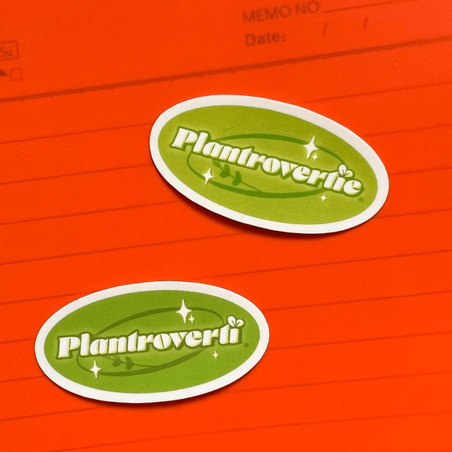 Sticker Réutilisable - Plantroverti(e) 