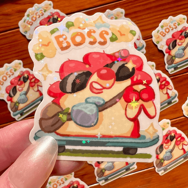Sticker Transparent - Pr.Kipik le Boss