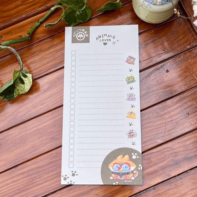 Bloc-notes - To-do list du Pr.Kipik