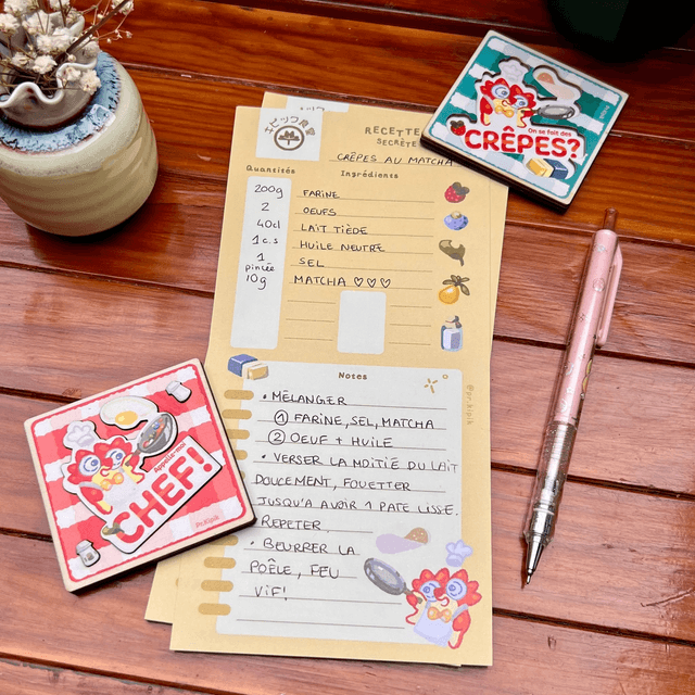 Bloc-notes Recette - En cuisine ! 