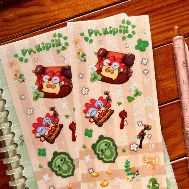 Planche de Stickers - Pr.Kipikorogu