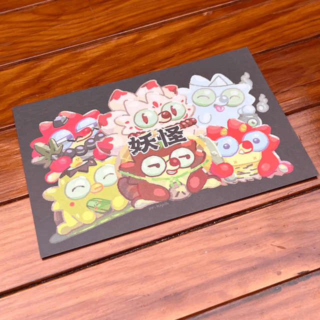 Carte Postale - Yokai 