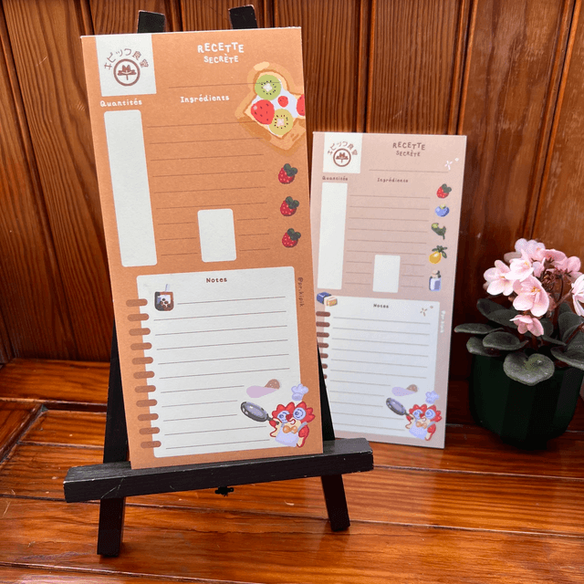 Bloc-notes Recette - En cuisine ! 