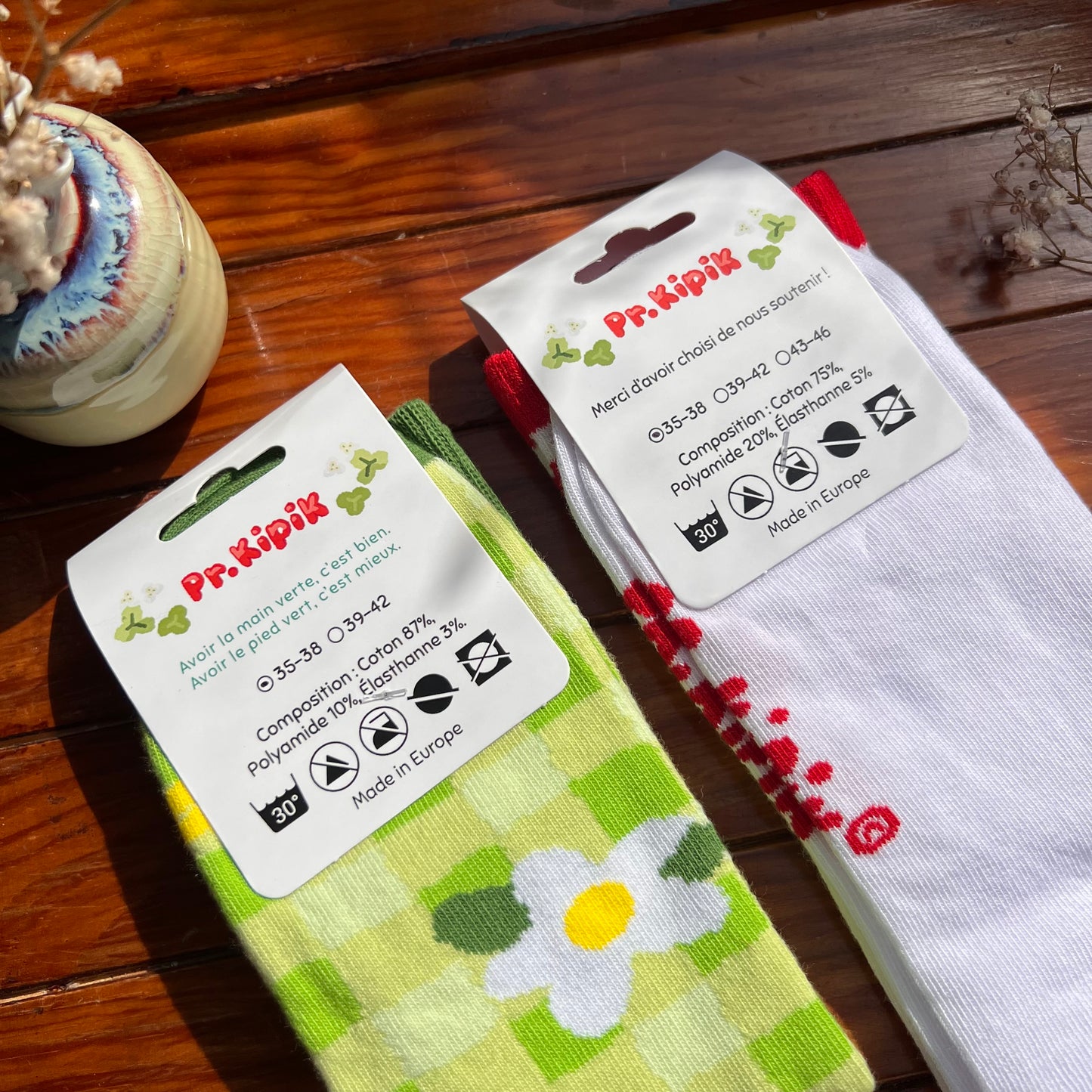 Chaussettes du Pr.Kipik ! - NEW ✧.*