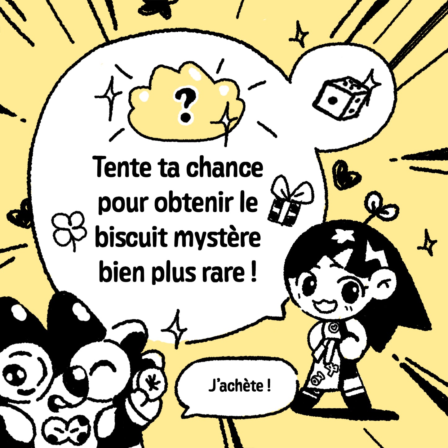 Le goûter du Pr.Kipik - Pins Aléatoire Gacha