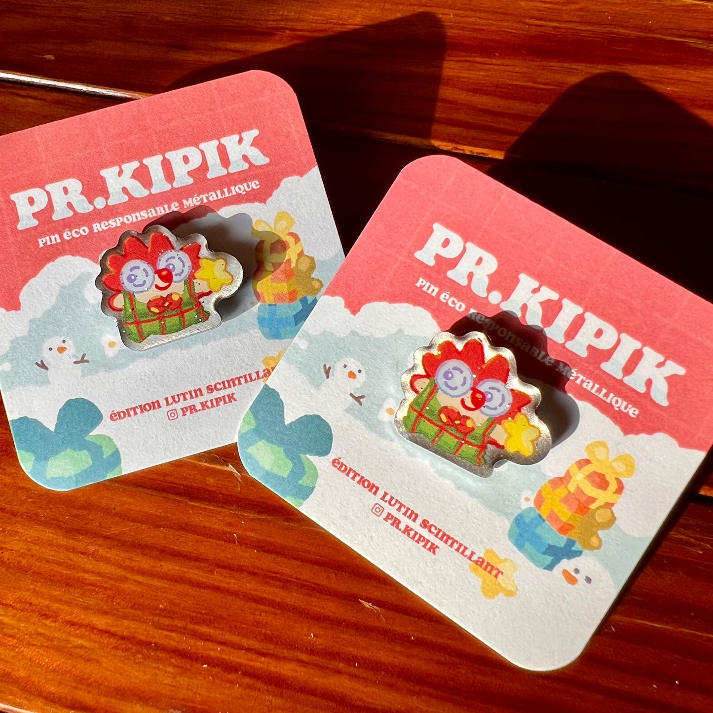 Pr.Kipik Lutin scintillant - Pin Éco Responsable