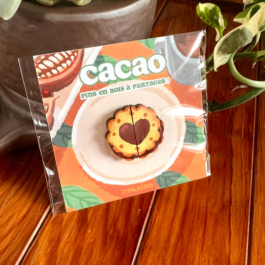 Biscuit Cacao à partager ! - Matching pins