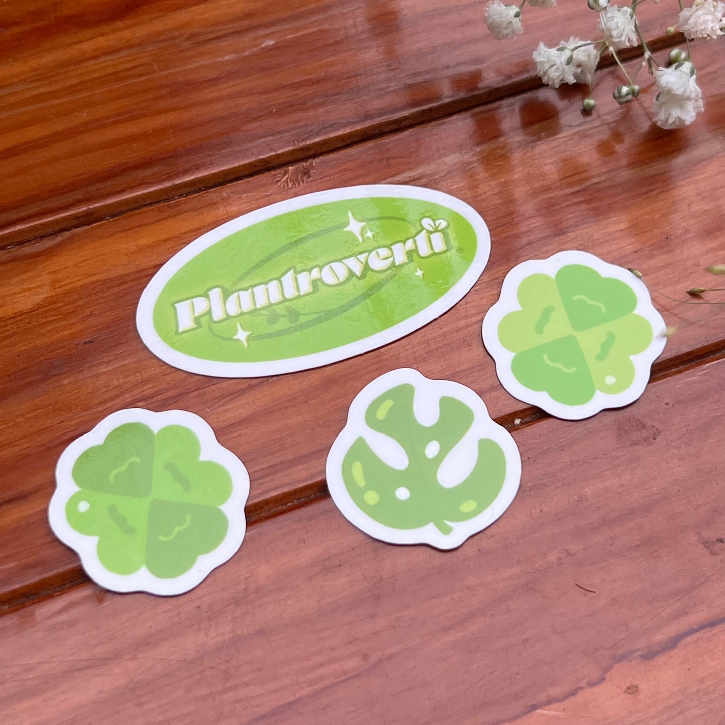 Plant addict - Stickers Pack Vert