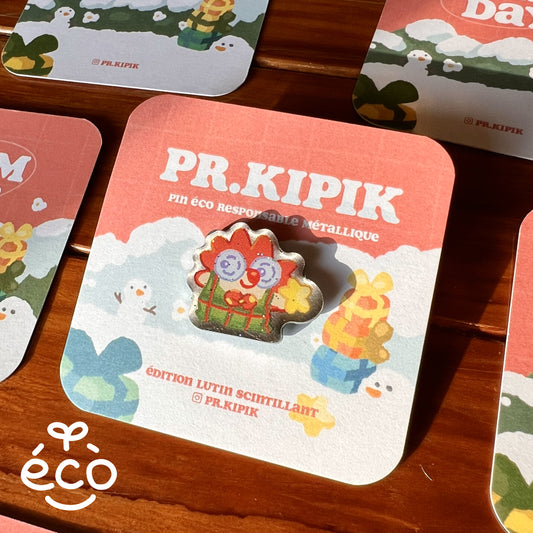 Pr.Kipik Lutin scintillant - Pin Éco Responsable